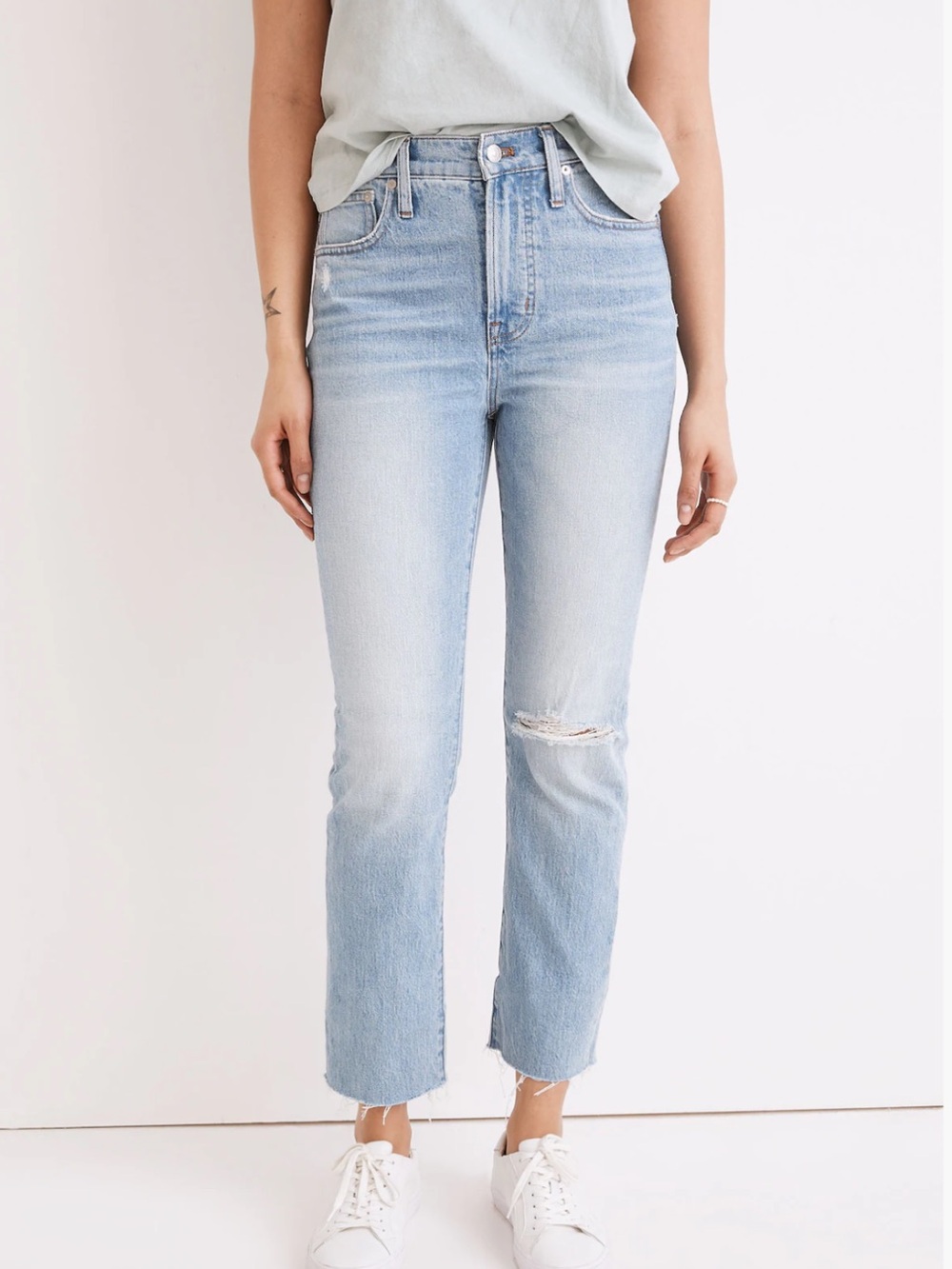 Madewell Perfect Vintage Straight Jean Size 25P